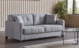 Bellona Twinsoft convertible sleeper sofa in Light Gray at Tang's Furniture Boston